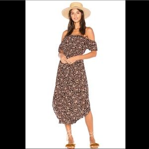 Amuse Society Floral Midi Dress from #Revolve